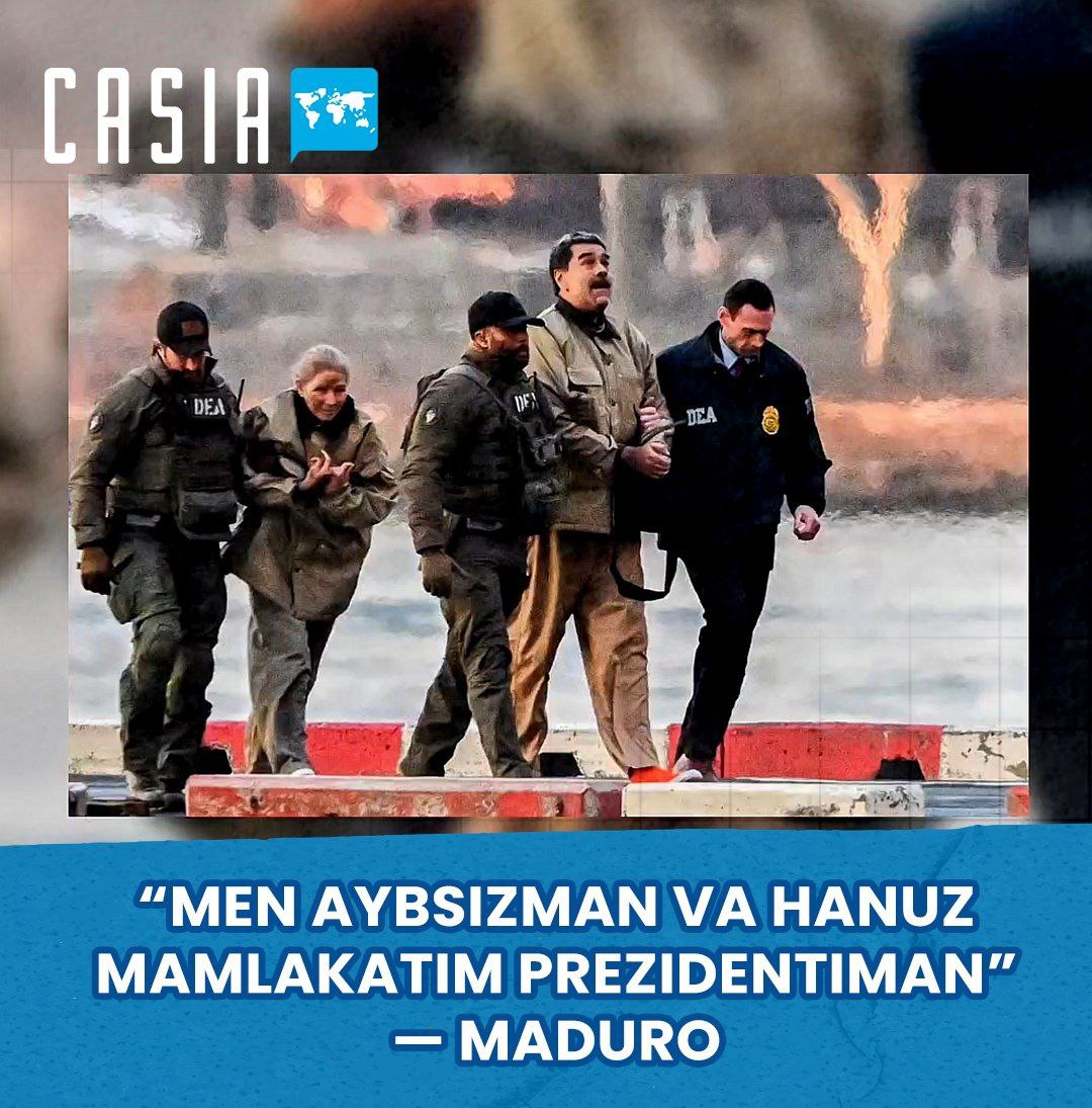 “I am innocent and I am still the president of my country” — Maduro in the first hearing in New York