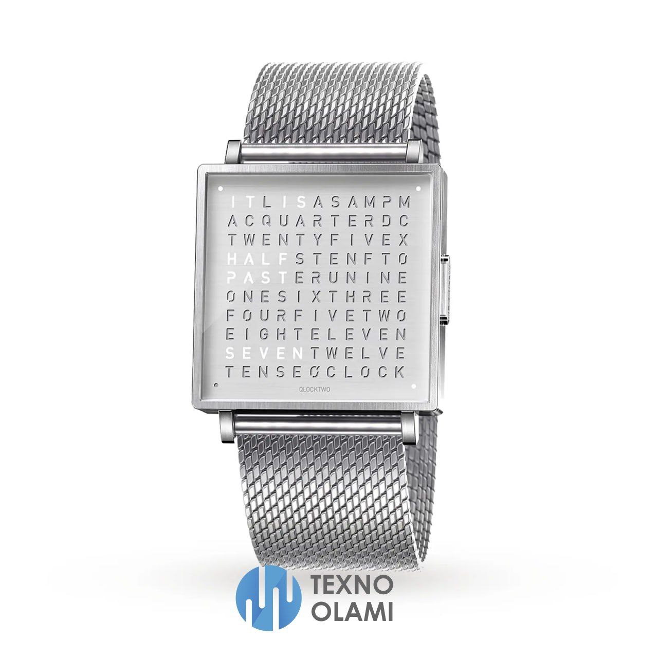 Olocktwo W35 Gold — A Unique Watch That Tells Time Through Words