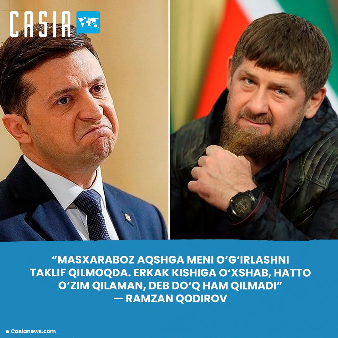 Ramzan Kadyrov Hits Back at Zelensky