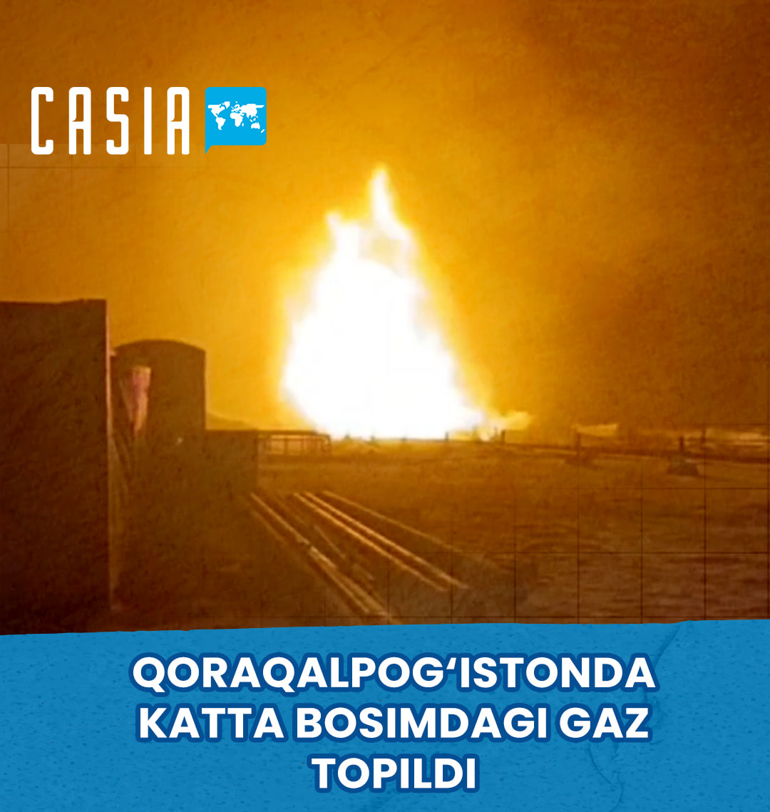 High-pressure natural gas discovered in Karakalpakstan