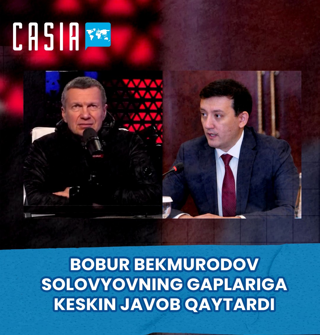 Bobur Bekmurodov Responds to Russian TV Journalist’s Remarks