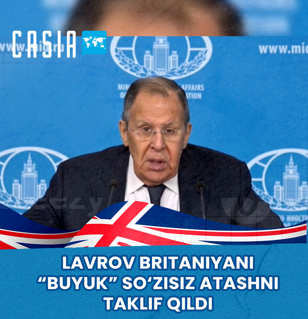 Lavrov suggested calling Britain without the word "great"