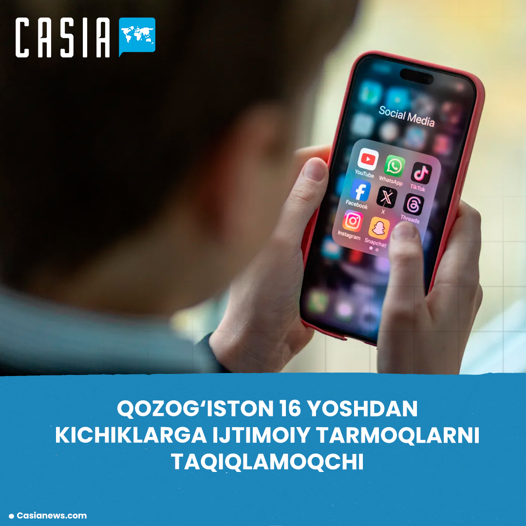 Kazakhstan may ban children from social media