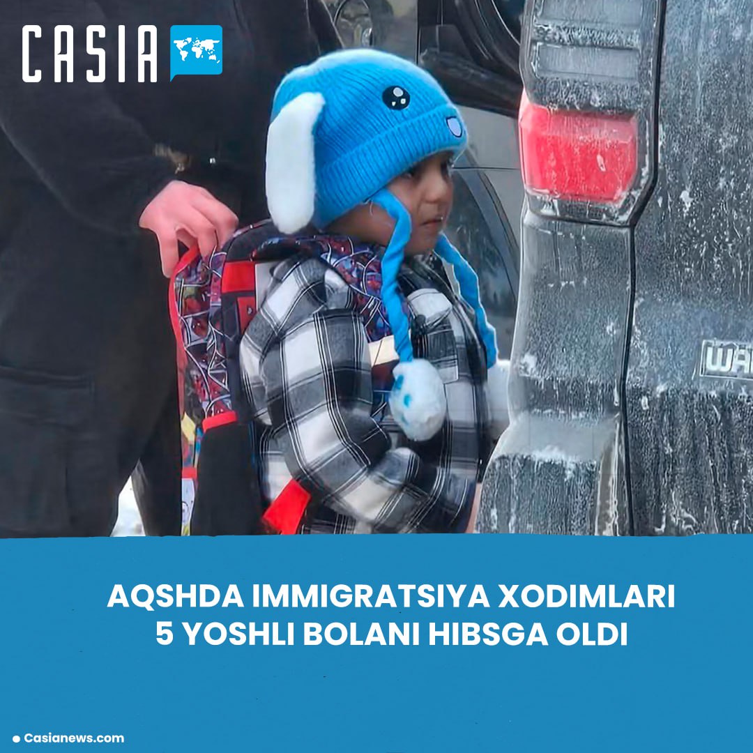 Immigration officials in the United States arrest a 5-year-old boy