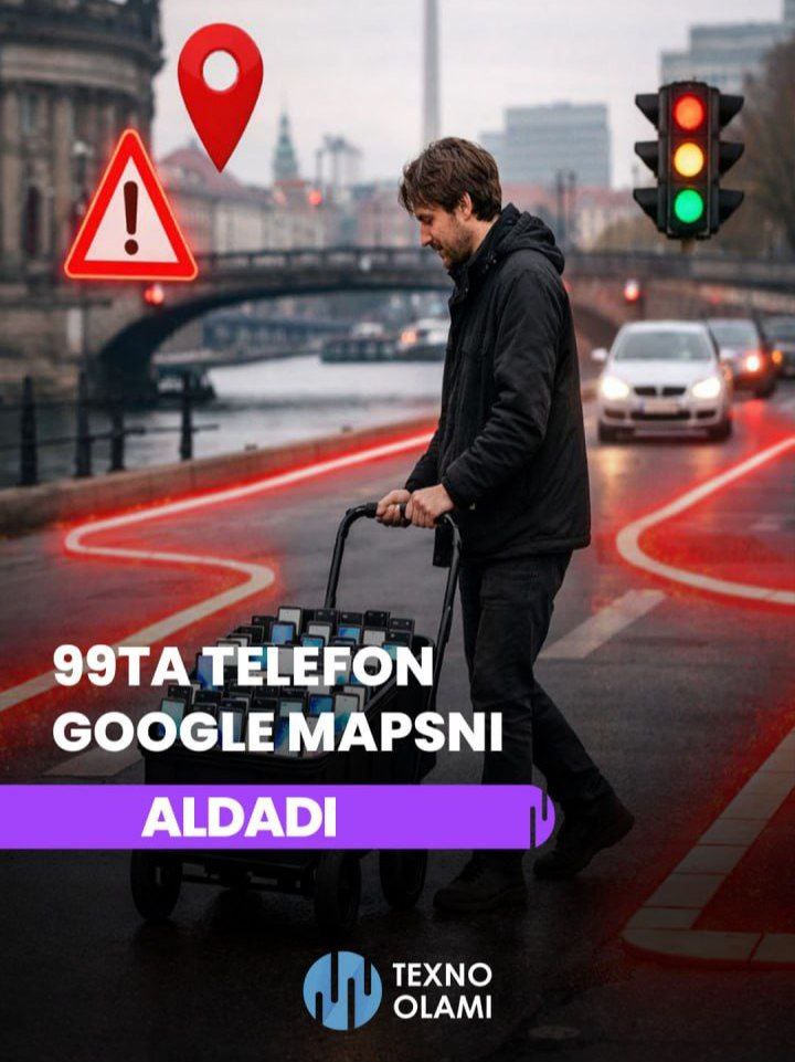 In Berlin, 99 Smartphones “Tricked” Google Maps