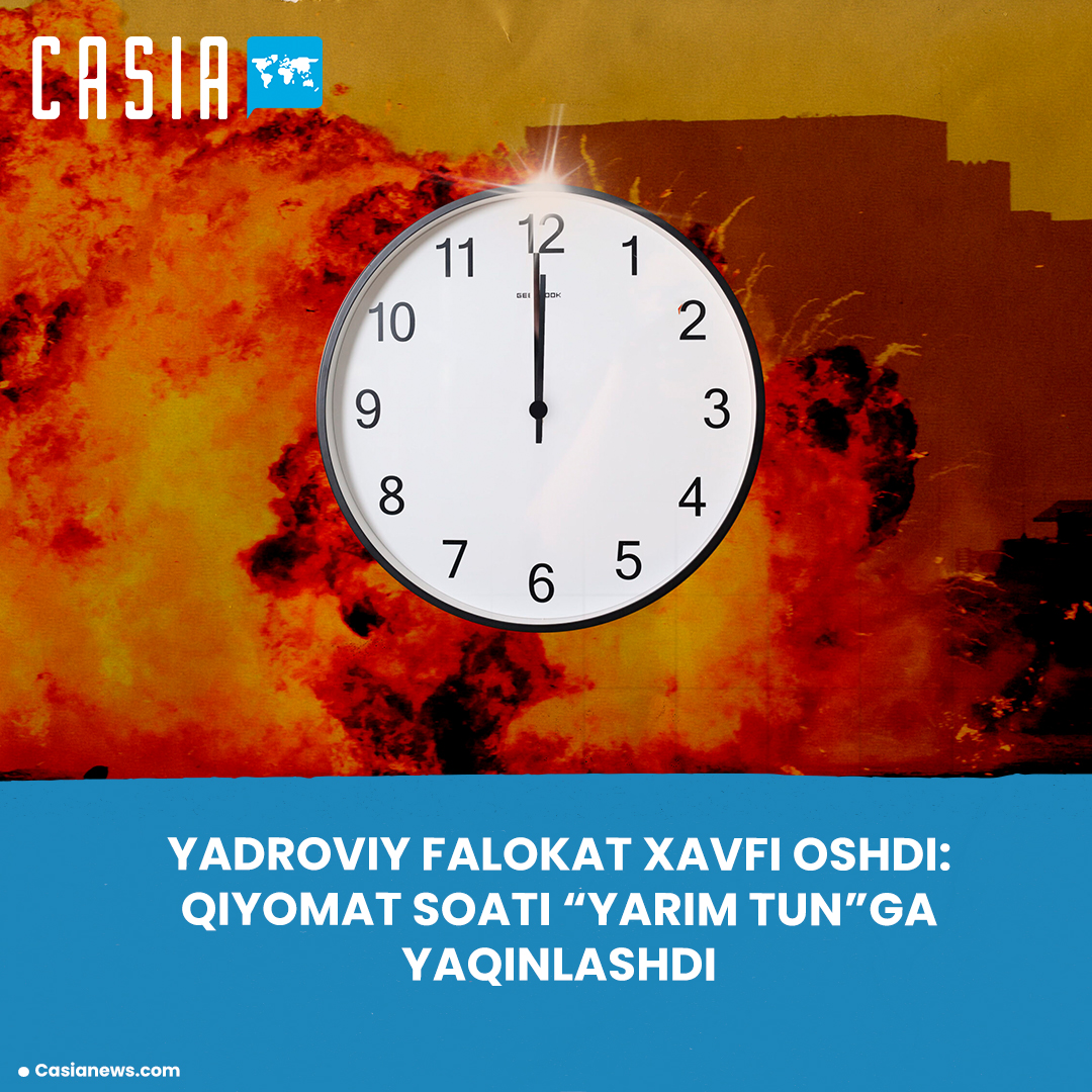 Doomsday Clock Moved Forward by 4 Seconds: Nuclear Midnight Closest in Record Time
