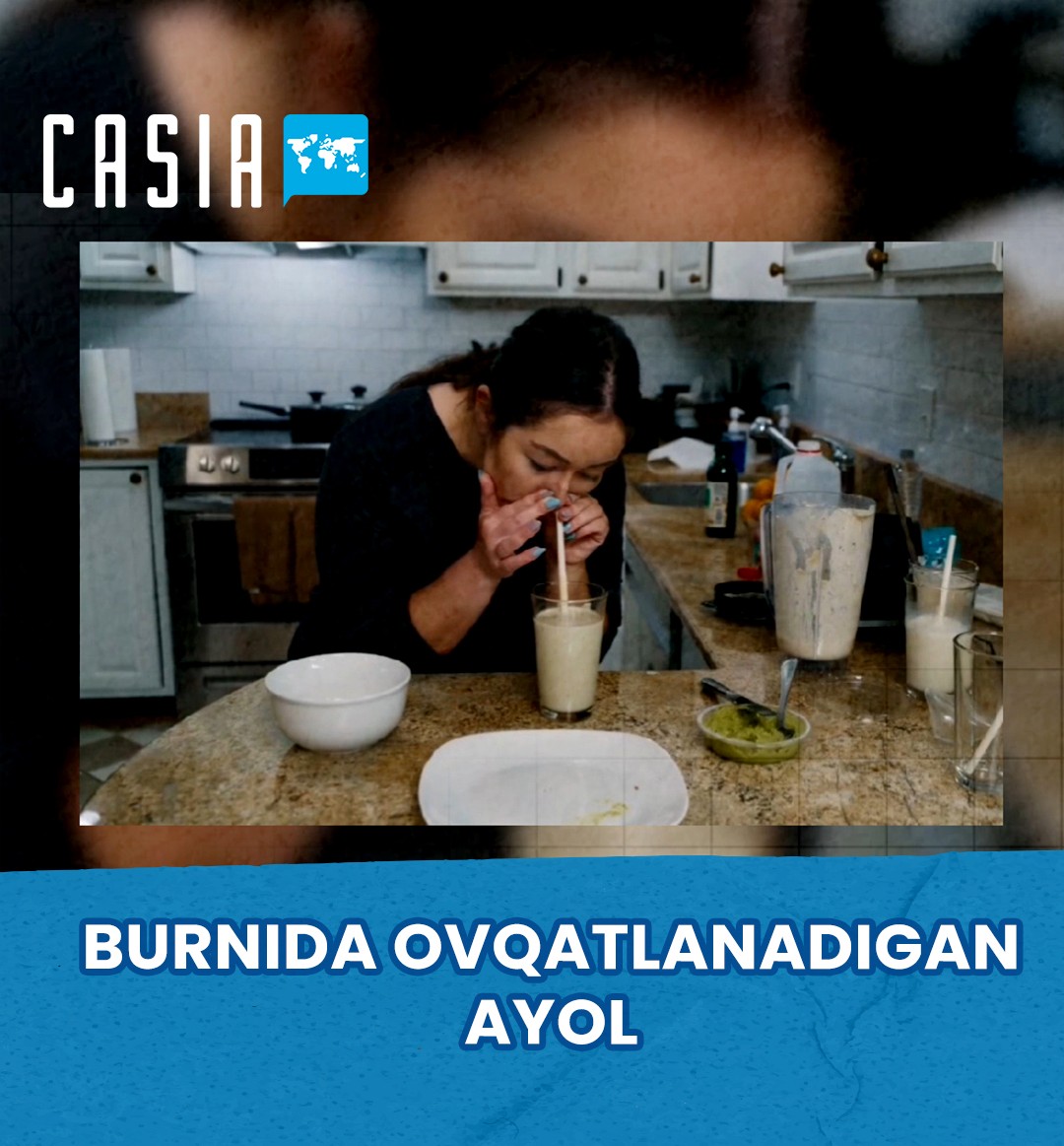 A strange and dangerous habit: a Virginia woman eats all her food through her nose