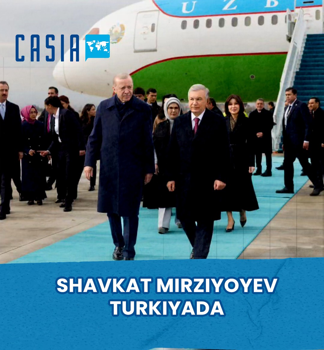 Shavkat Mirziyoyev in Türkiye