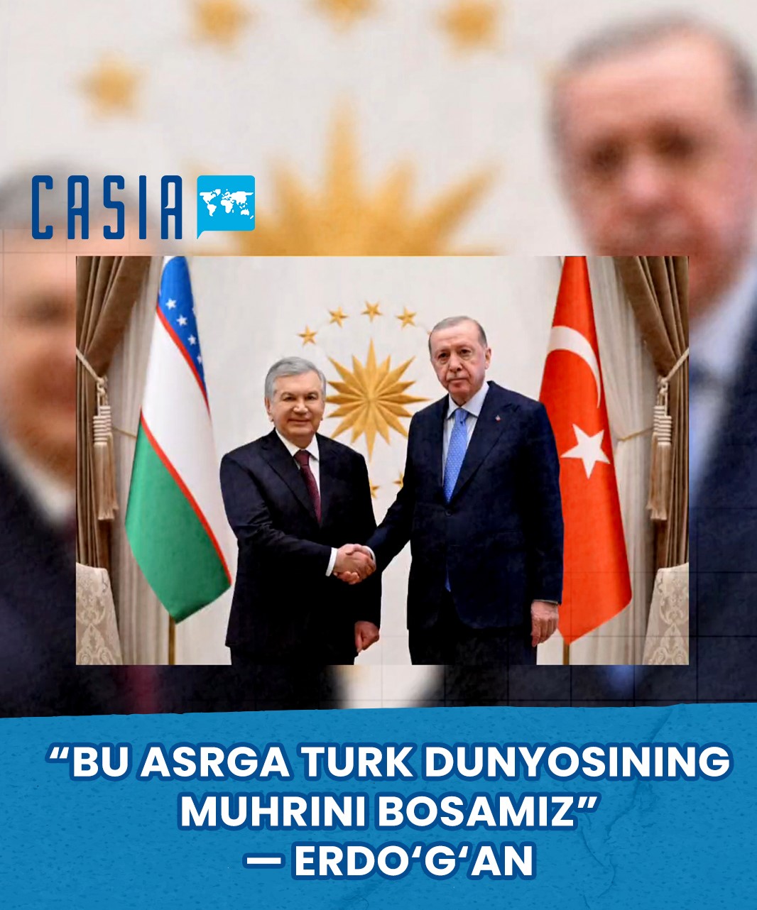 “We will leave the mark of the Turkic world on this century” — Erdoğan
