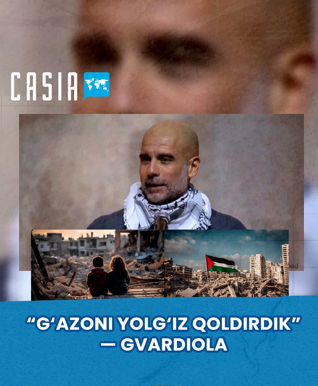 “We have left Gaza alone” — Guardiola