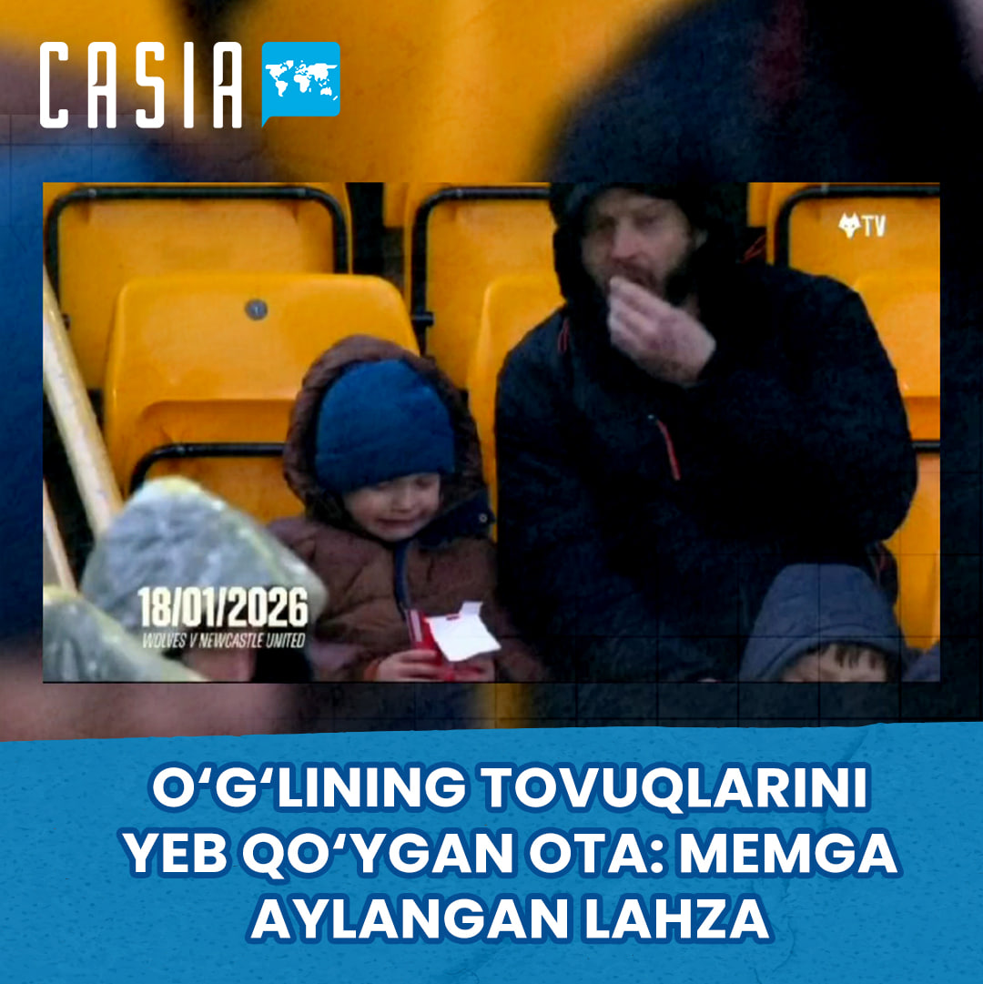 Father of the Year: Dad eats his son's last chicken at a football match