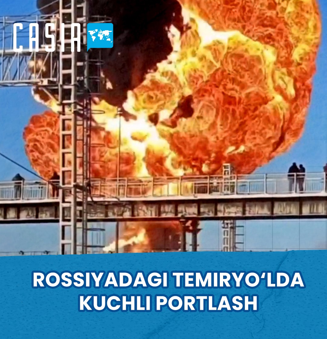 Train Derails in Russia, Causing Massive Explosion