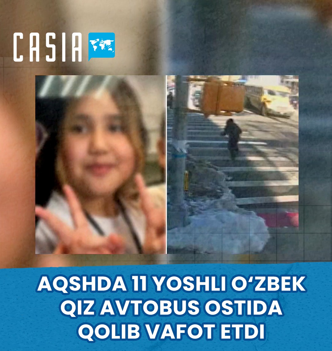 In New York, a school bus fatally hit an 11-year-old girl from Uzbekistan