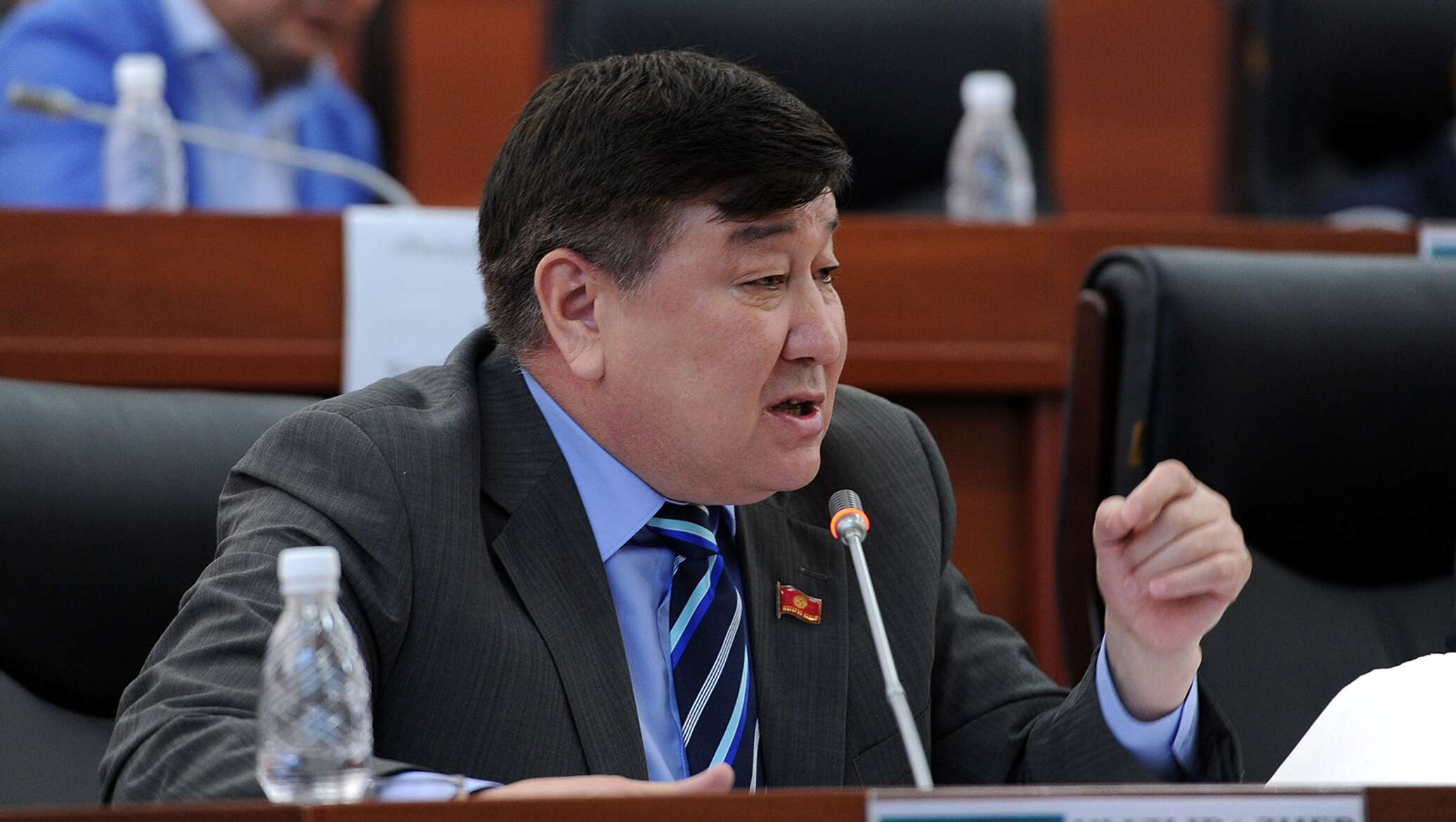 A Kyrgyz deputy is unhappy that neighboring countries are not paying for irrigation water.