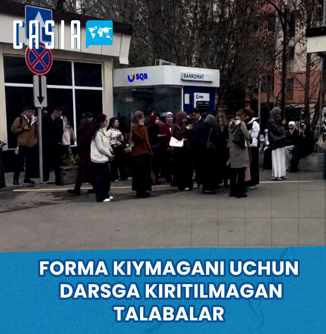 Students not wearing uniforms and late for classes were not allowed to attend