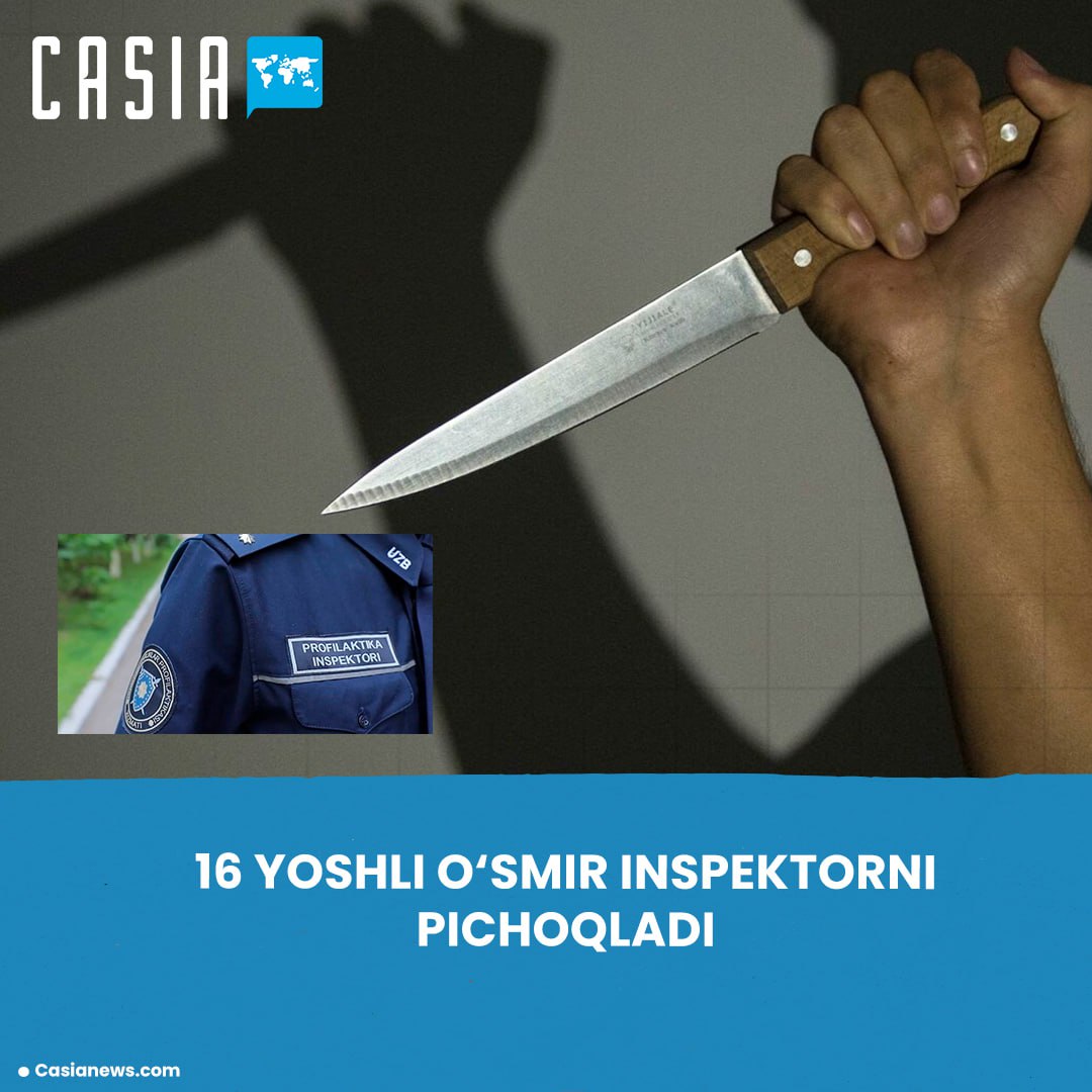16-year-old student stabs preventive inspector in Kokand