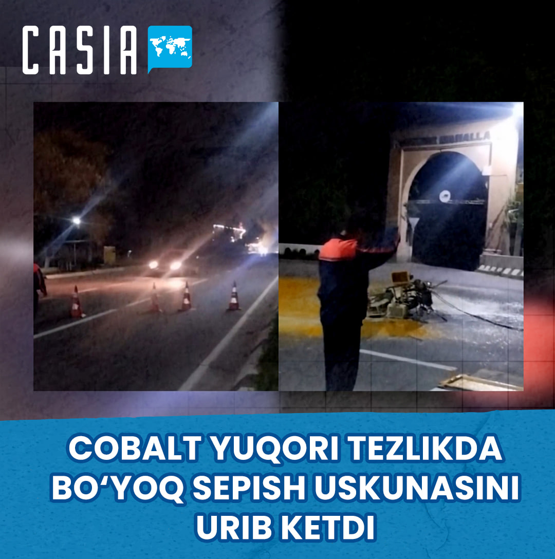 Cobalt hits paint spraying equipment in Tashkent
