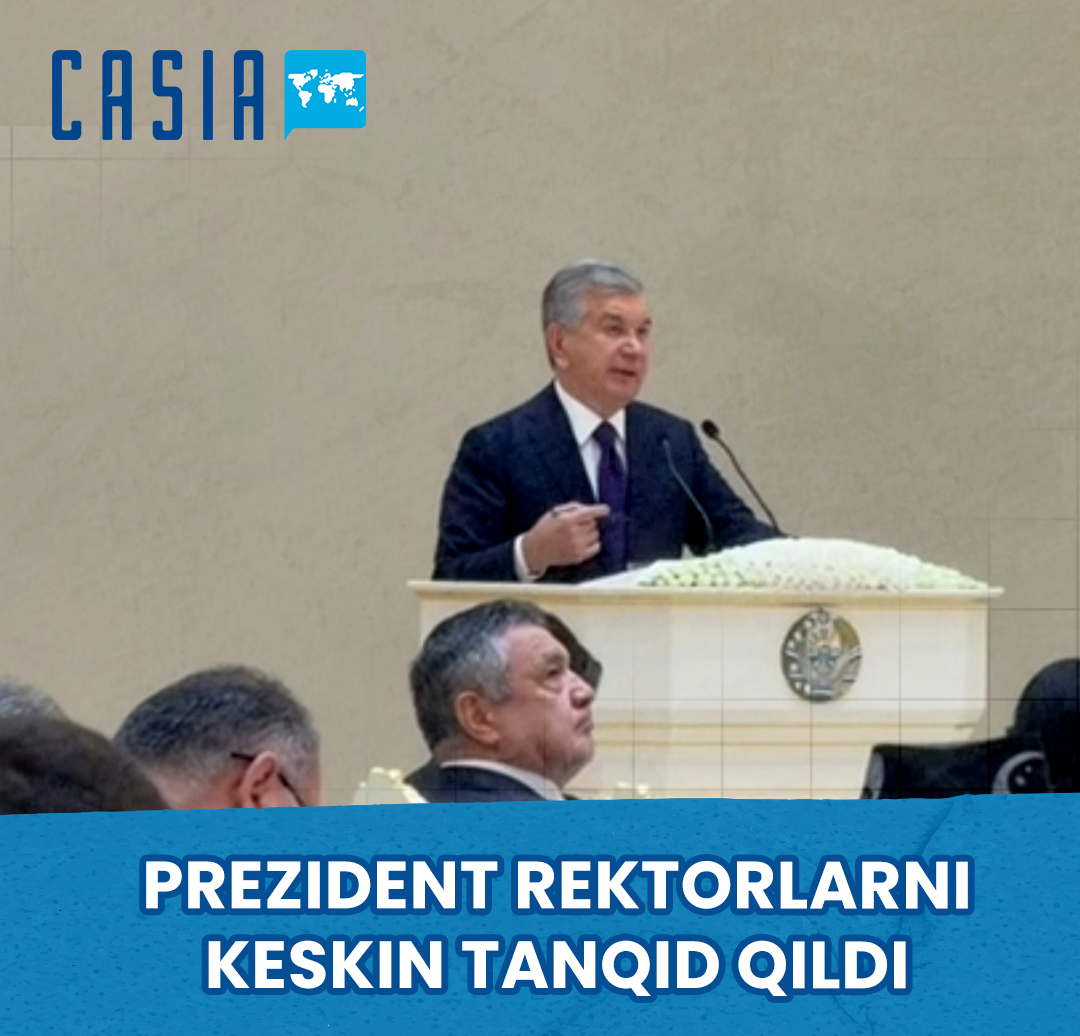 Shavkat Mirziyoyev presents a car to a 4th grader