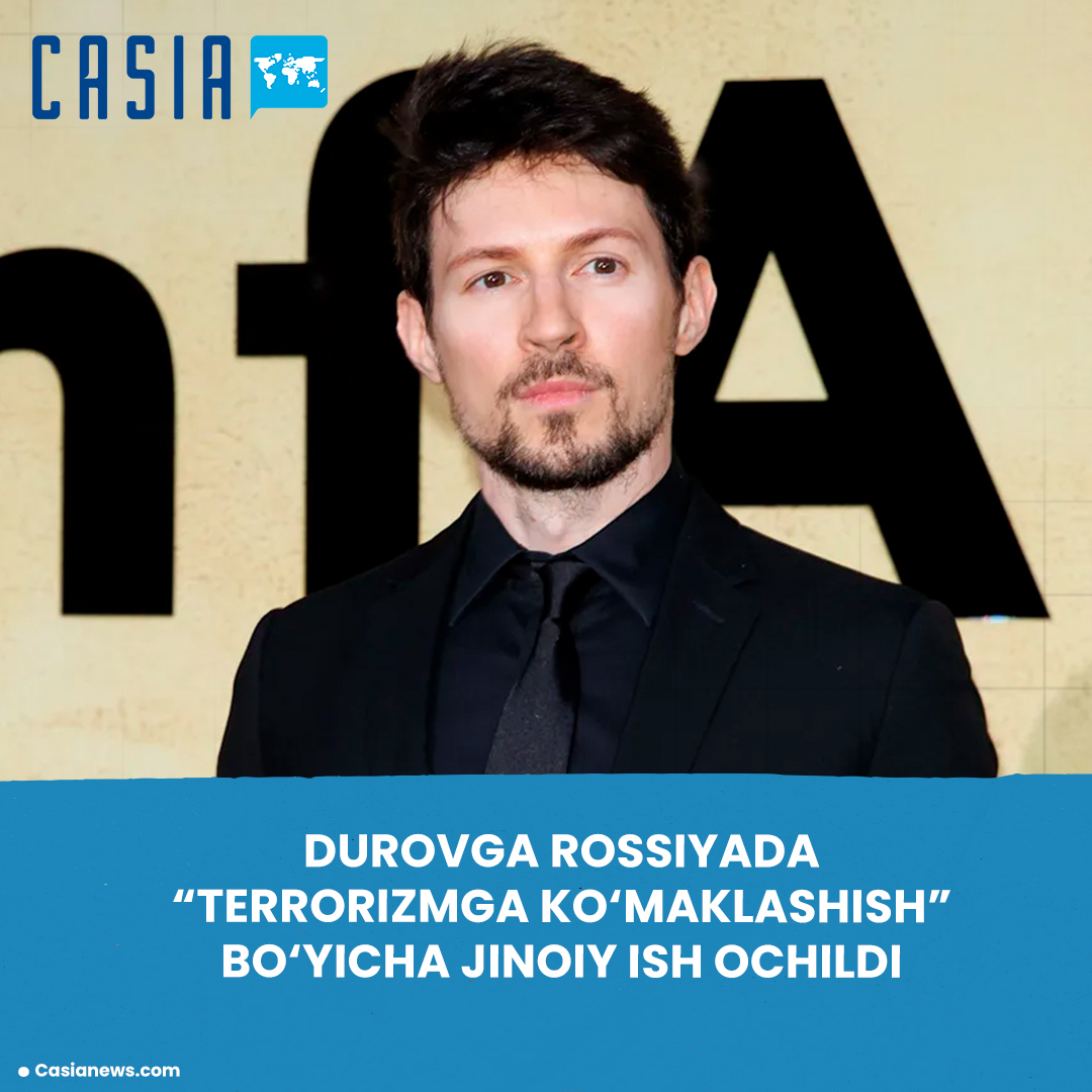 A criminal case has been opened against Pavel Durov in Russia