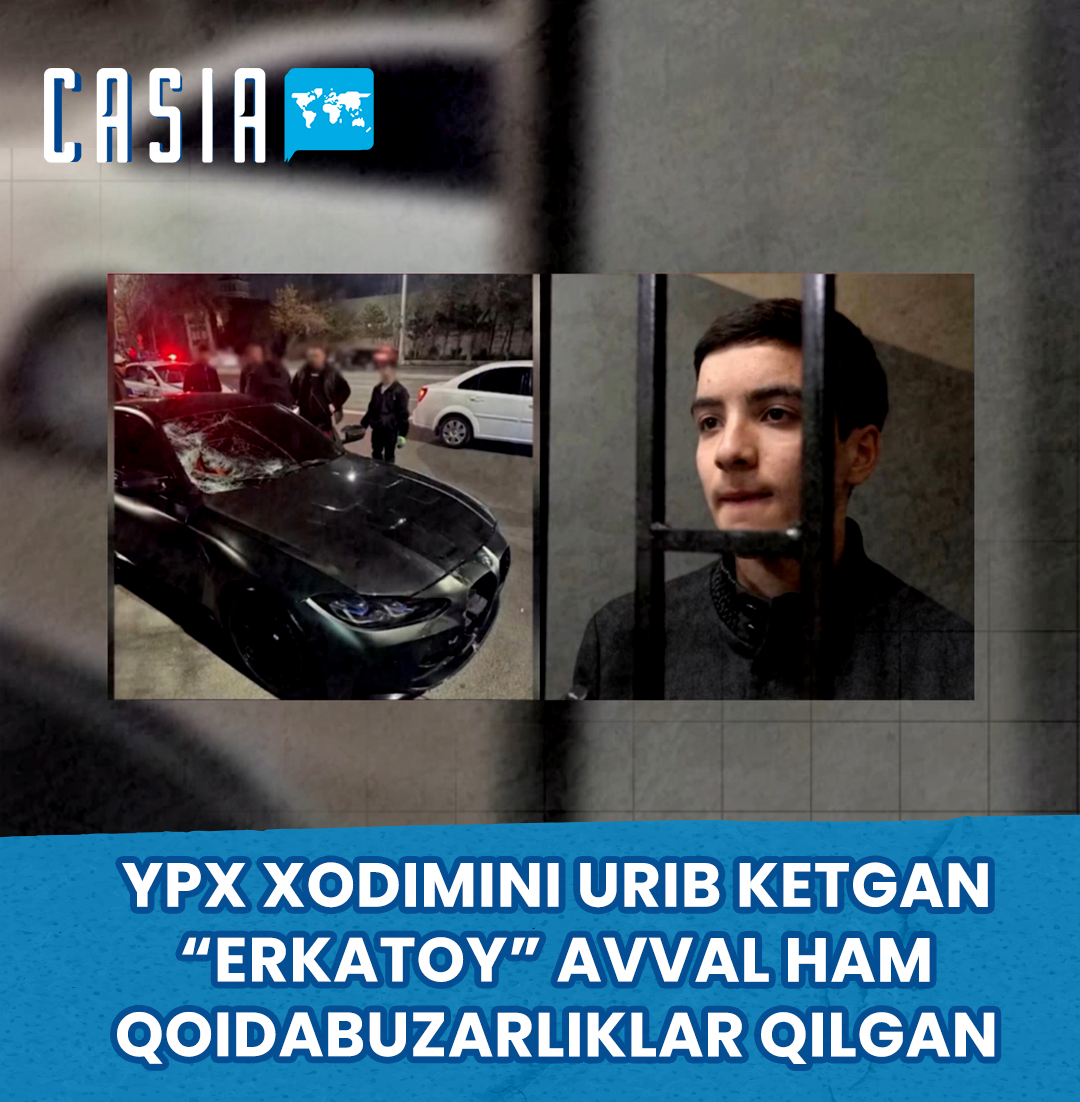 A 10th-grader who hit a traffic police officer in Tashkent has committed previous violations