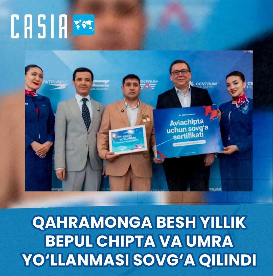 Khairulla Ibodullayev's bravery recognized: free ticket and Umrah pass awarded