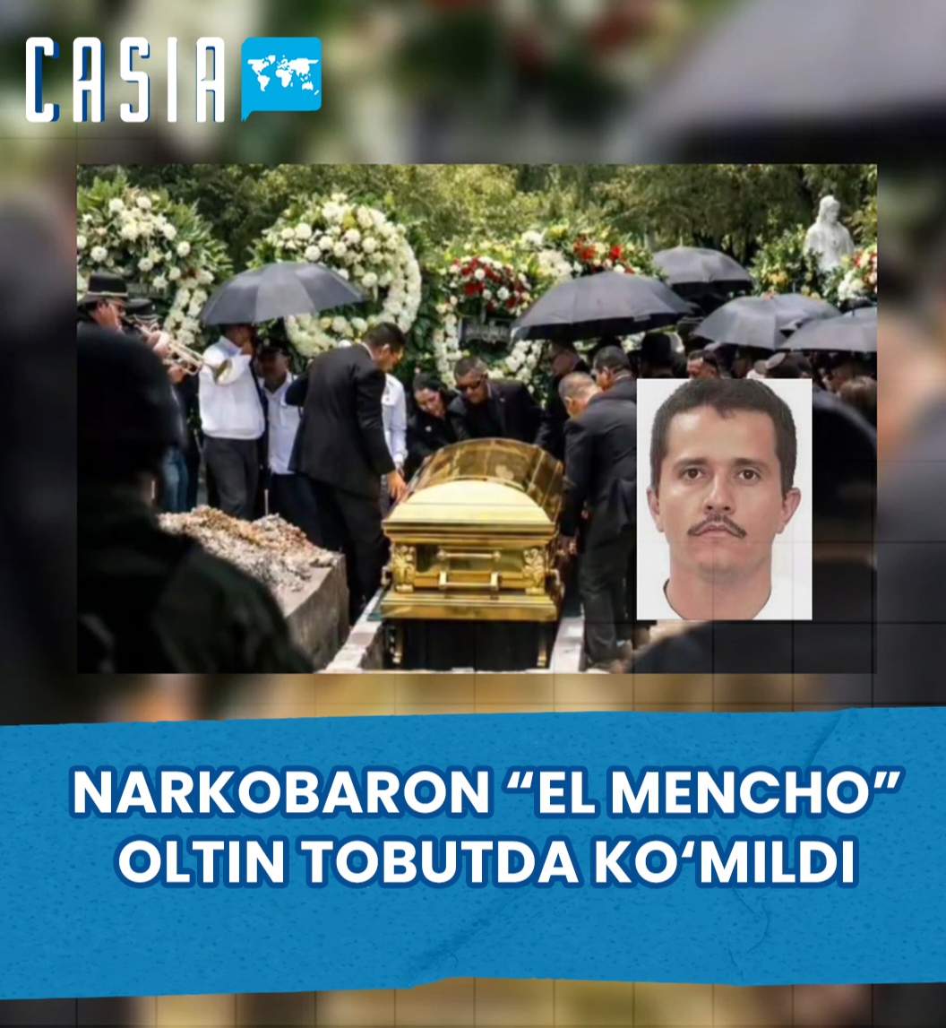 Mexican drug lord 'El Mencho' buried in golden coffin