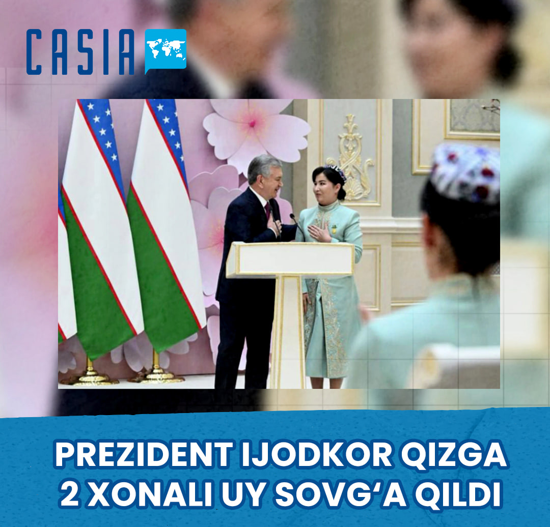 President presents 2-room house to Kashkadarya girl