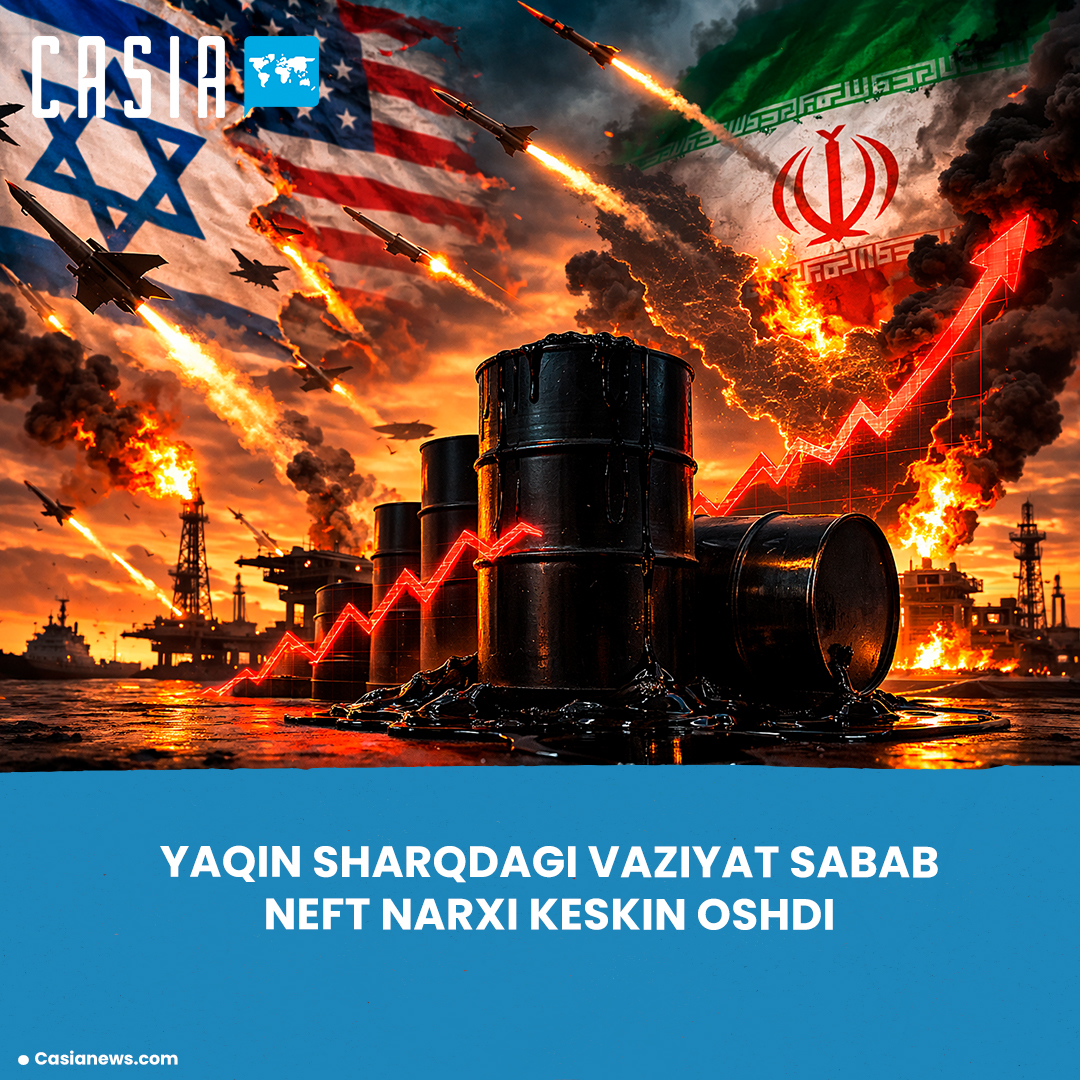 Oil prices rise sharply due to the situation in the Middle East
