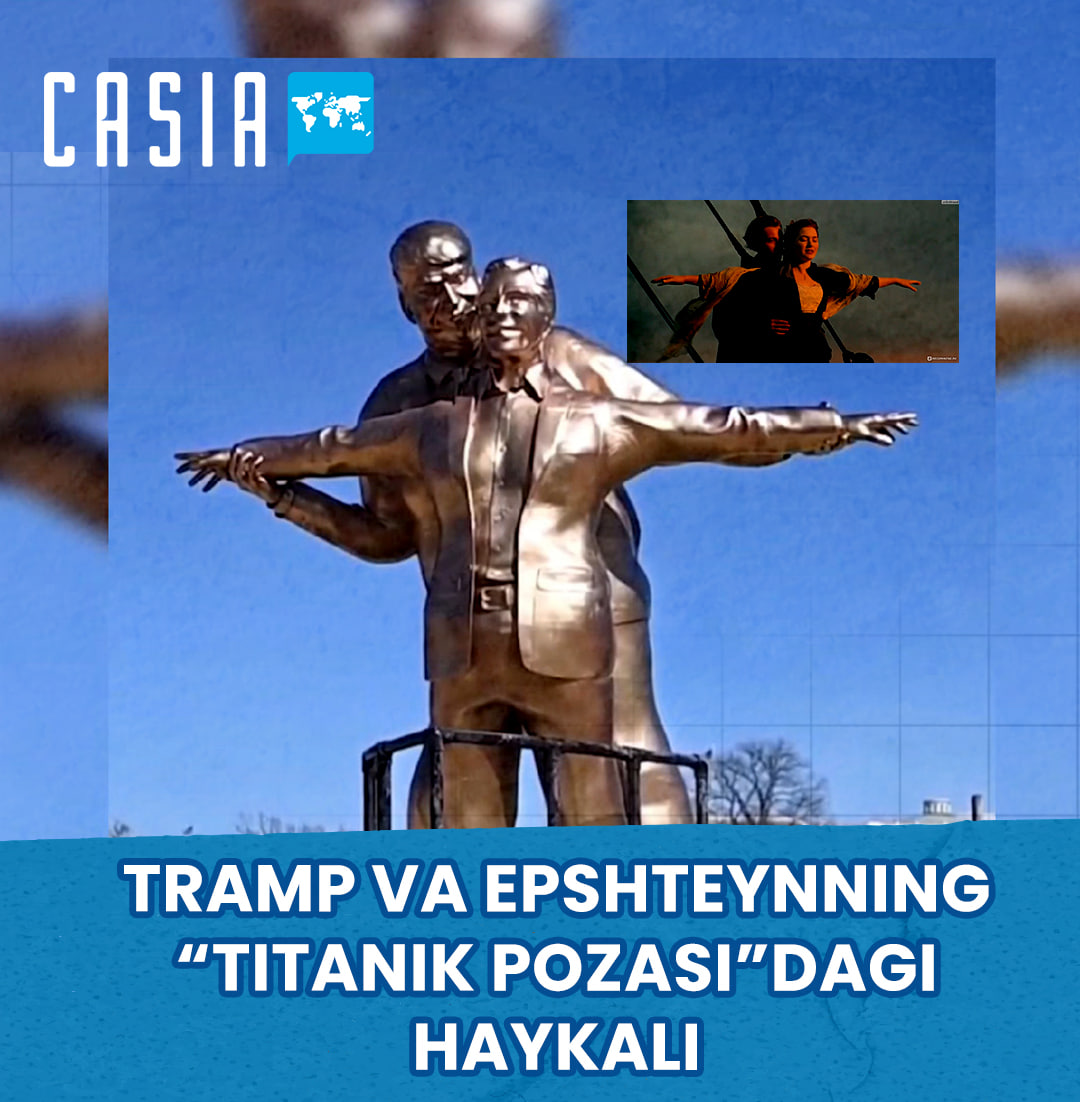 Statue of Trump and Epstein Installed in Washington Park 