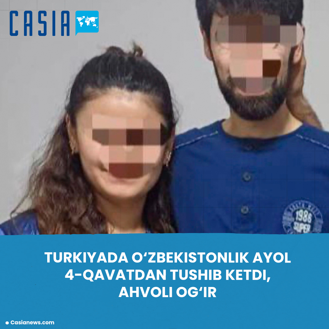 Uzbek woman falls from 4th floor in Turkey, condition critical