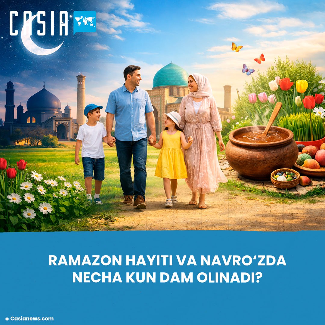 How many days do Uzbeks have off during Ramadan and Navruz?
