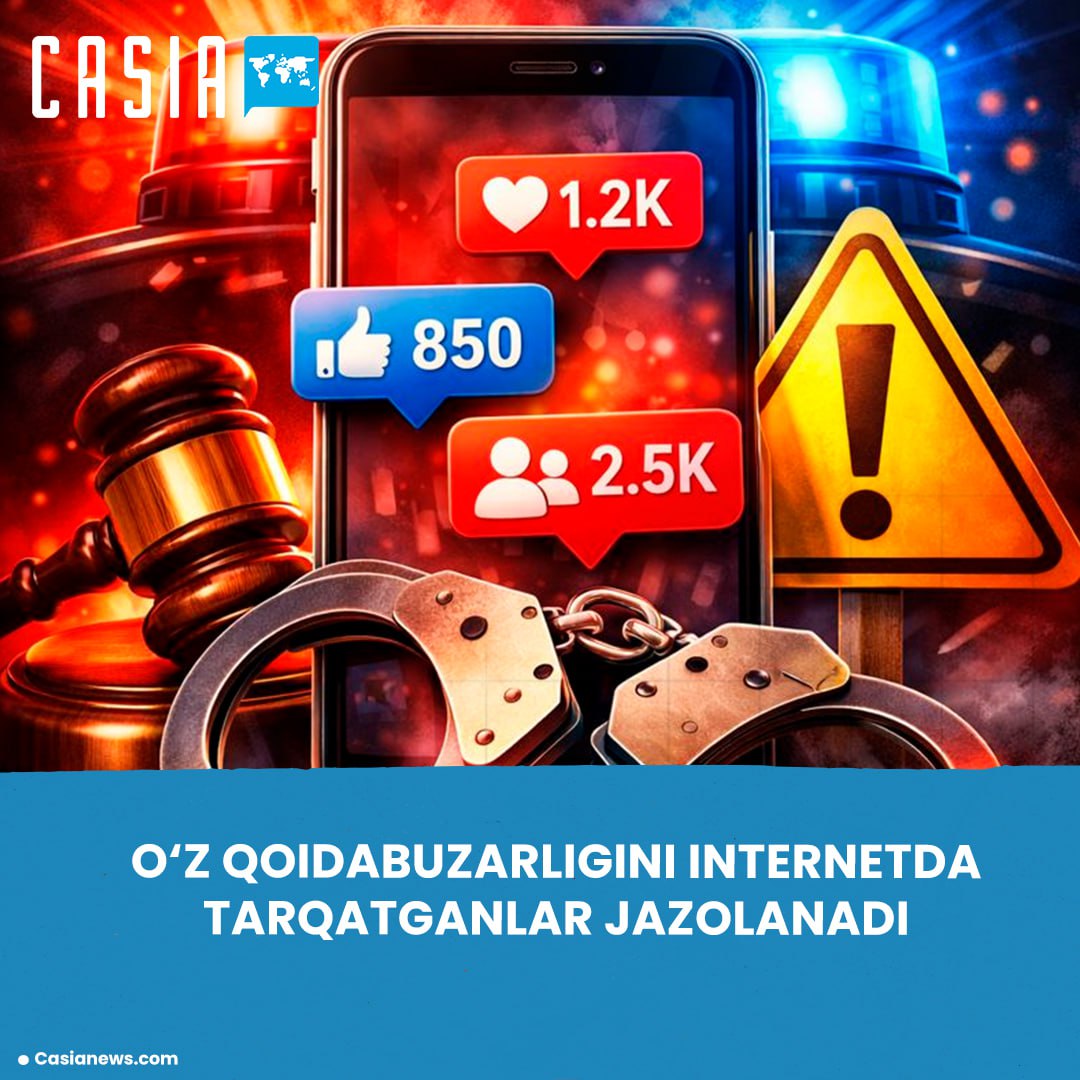 Those who spread their own offenses on the Internet will be punished