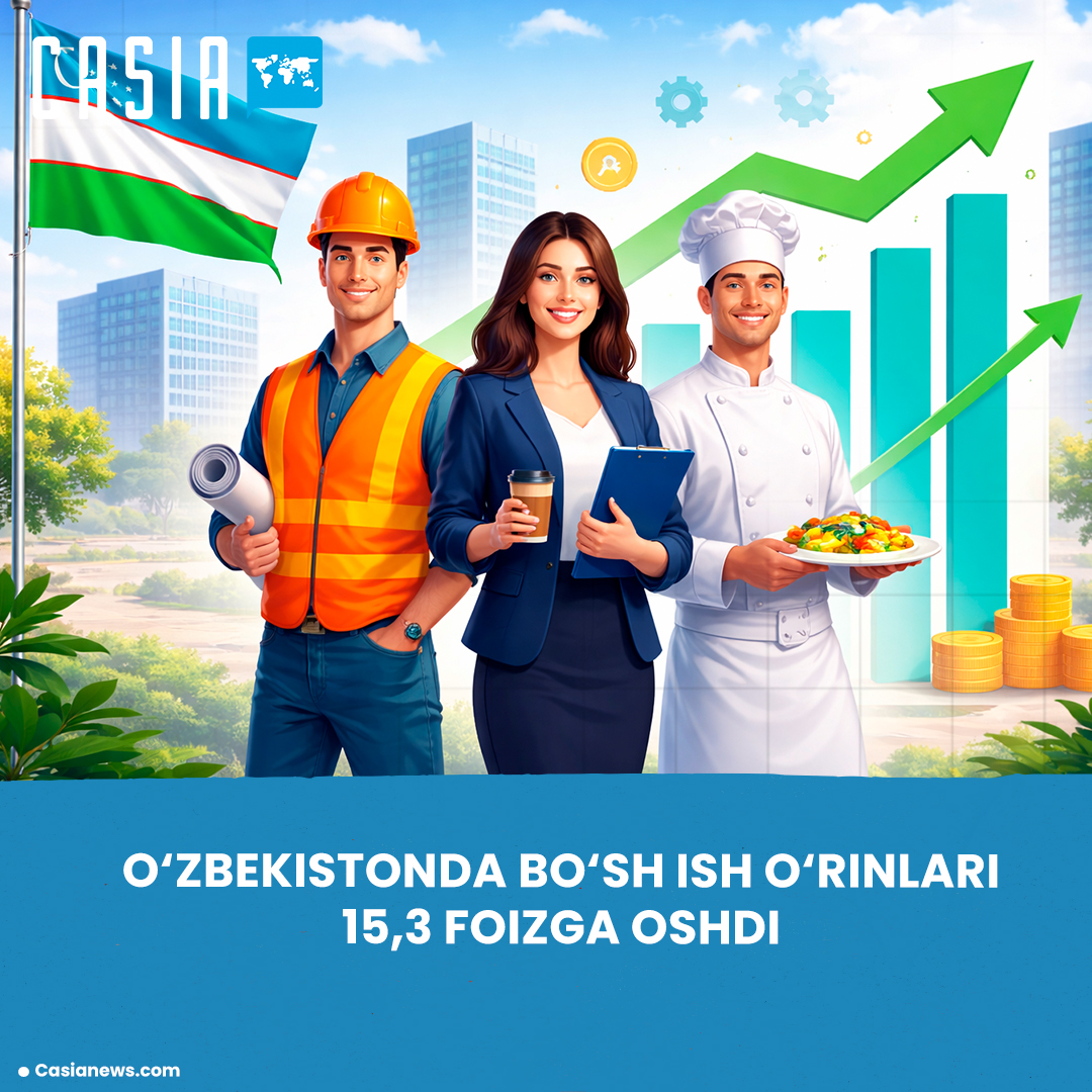 Job vacancies in Uzbekistan increased by 15.3 percent