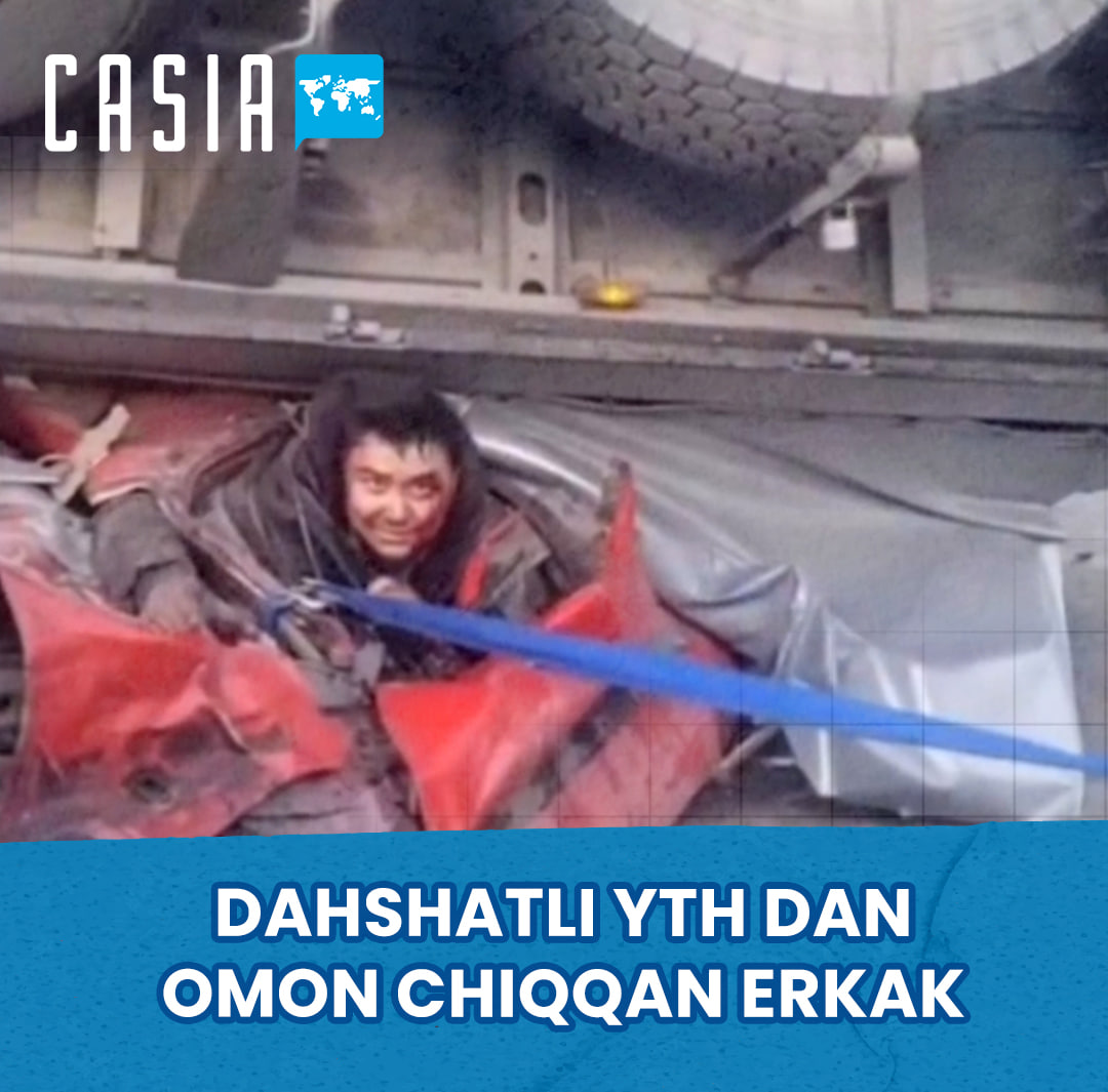 Truck collides with cars in Kazakhstan