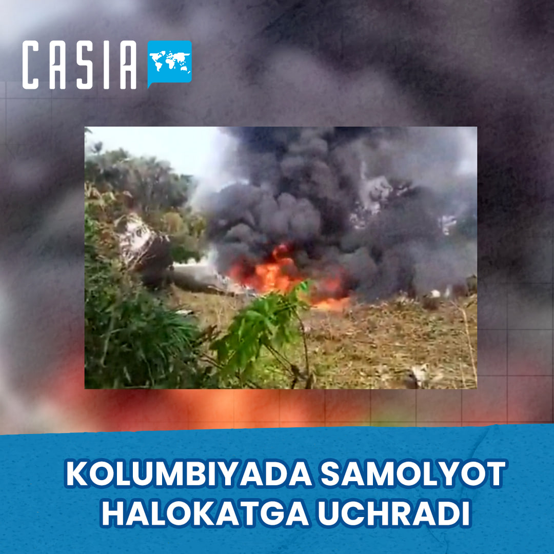 Military plane crashes in Colombia