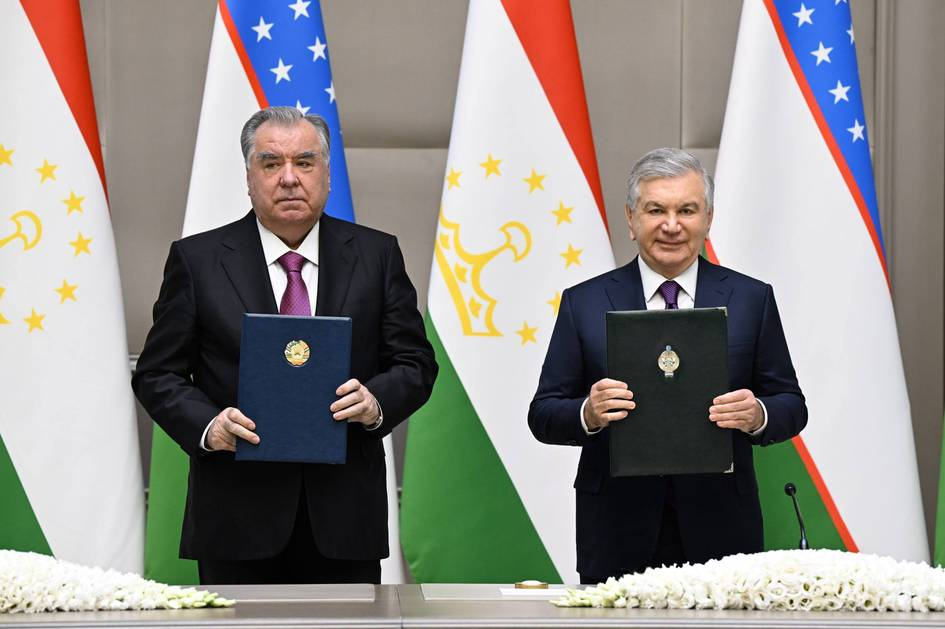Important documents signed in the presence of the presidents of Uzbekistan and Tajikistan