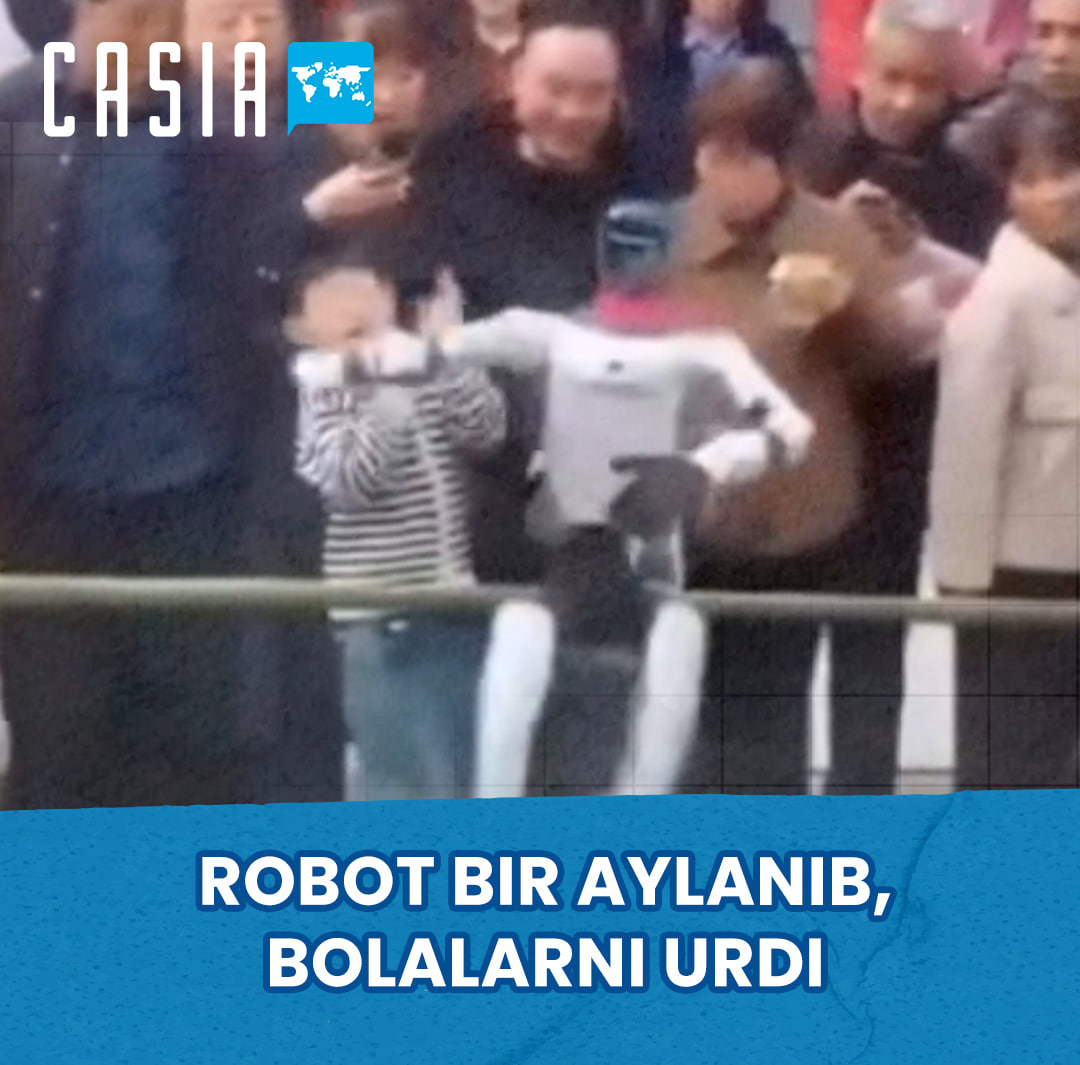 Dancing robot hits children in China