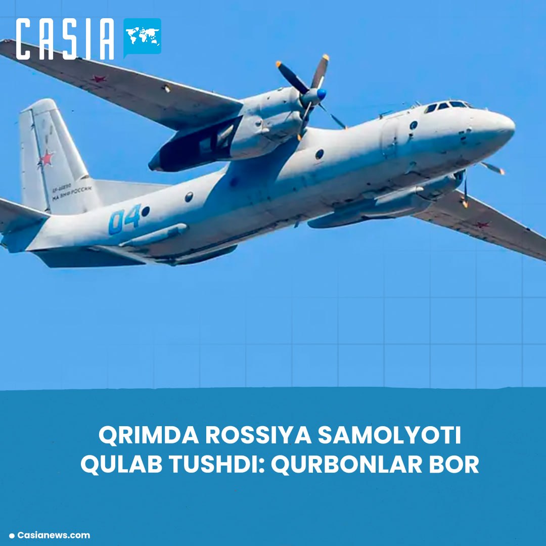 Russian plane crashes in Crimea