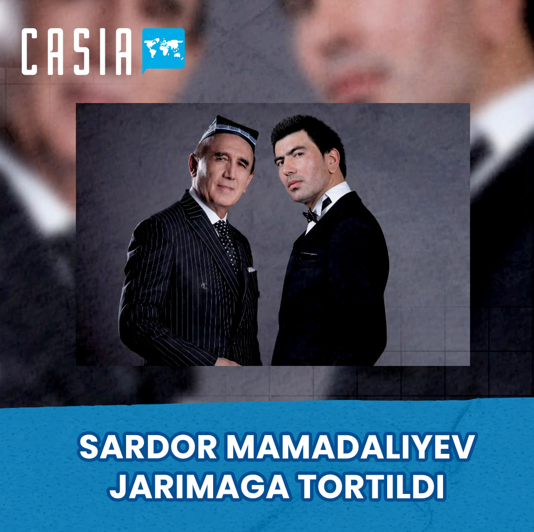 Sardor Mamadaliyev fined for copyright infringement
