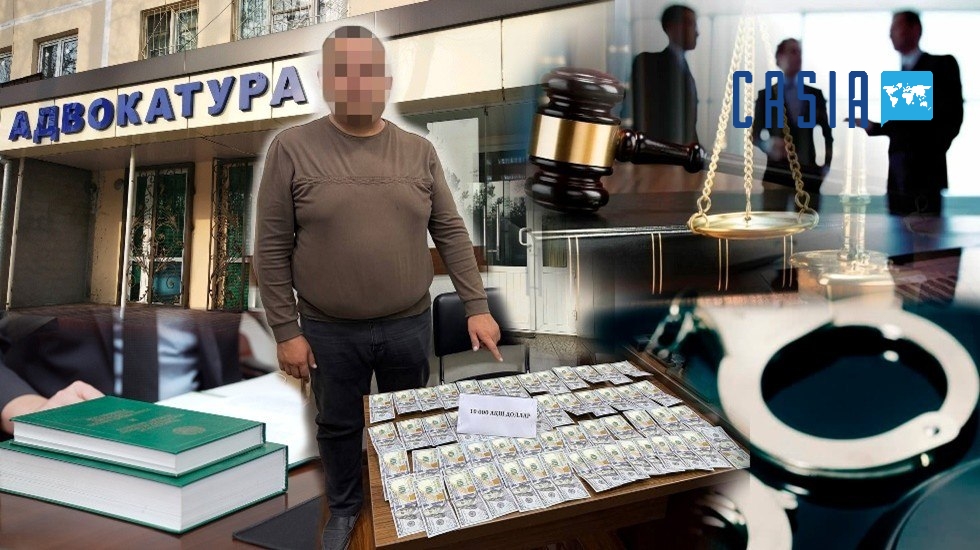 Lawyer caught with $10,000 in Tashkent region
