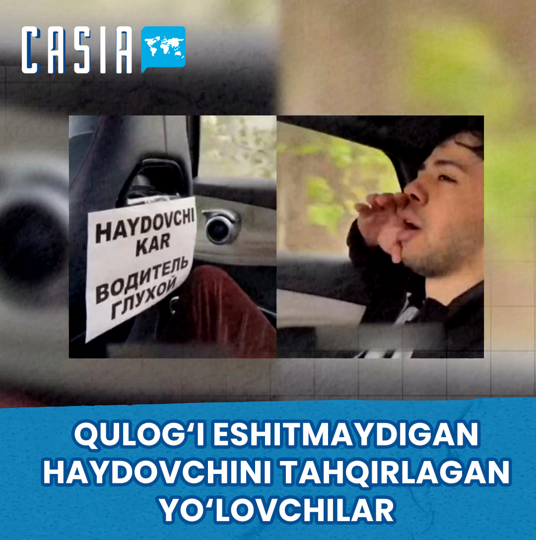 Two young men insult a deaf taxi driver
