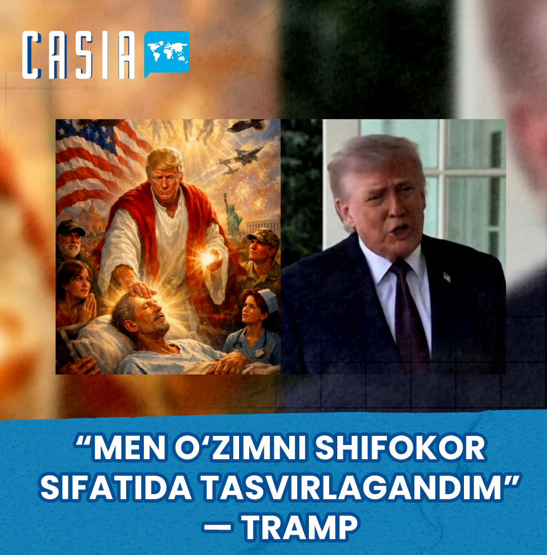 Trump comments on Jesus photo