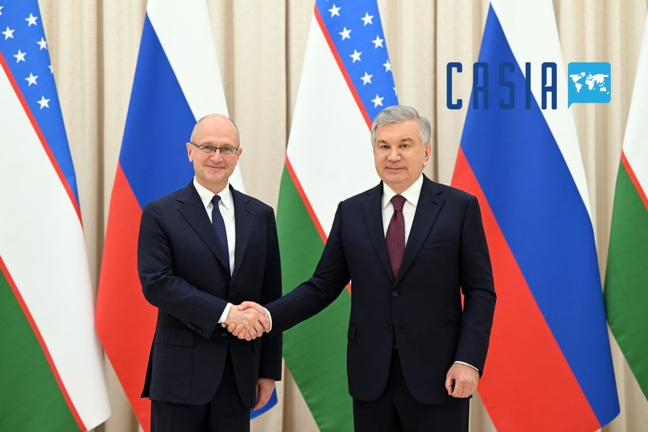 Shavkat Mirziyoyev received the Russian delegation 