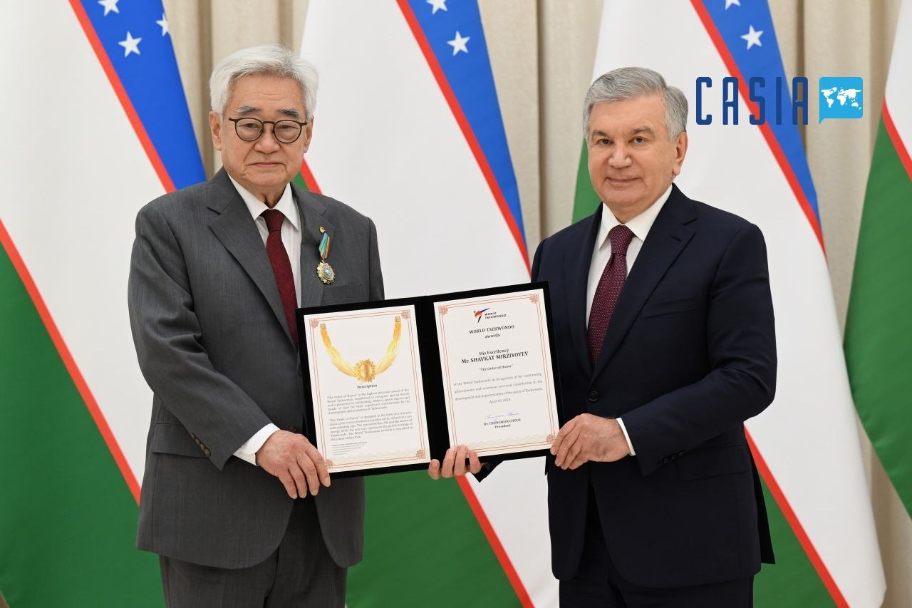 President met with the President of the World Taekwondo Federation 