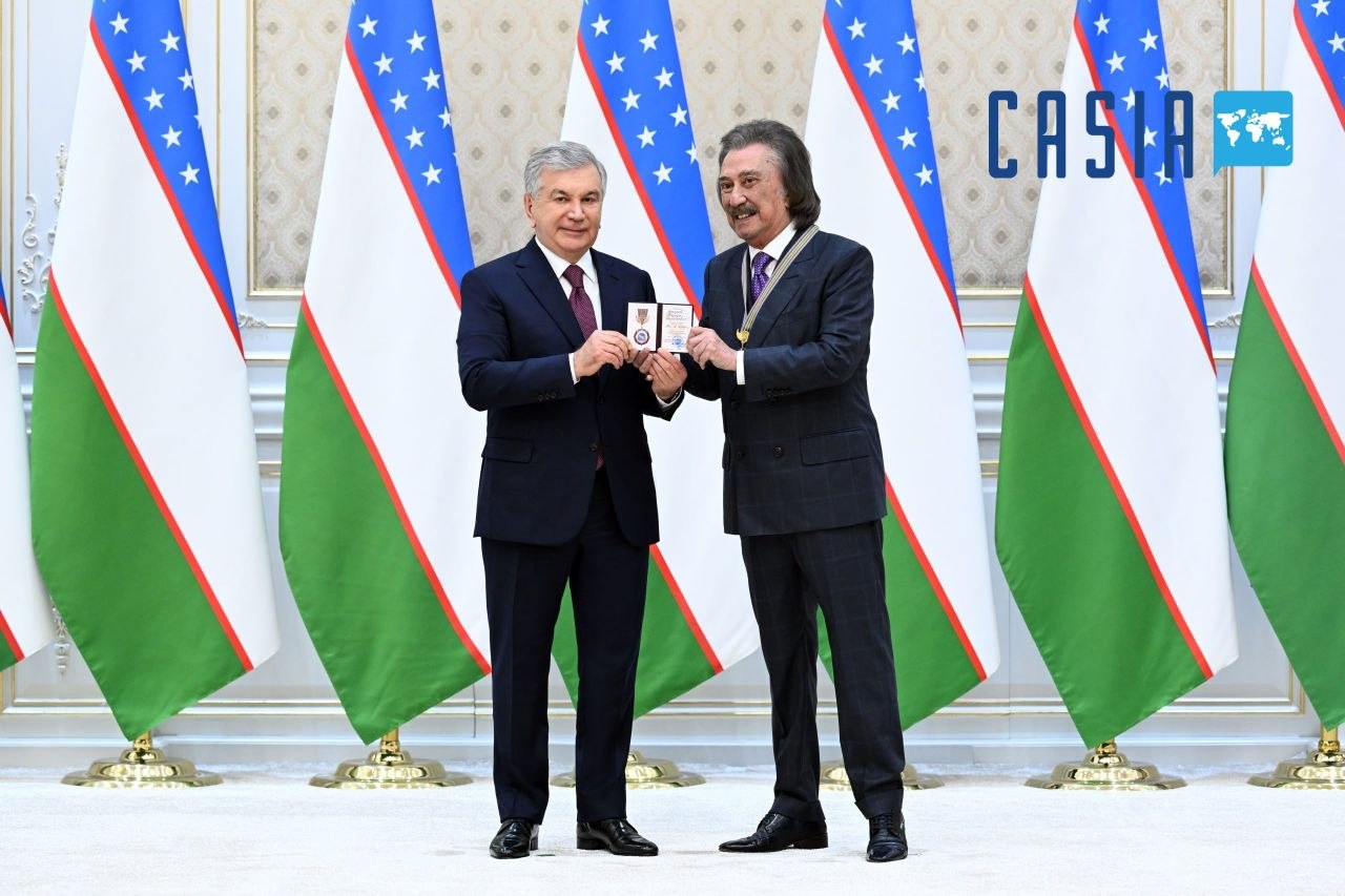 Farrukh Zokirov awarded with the Order "For Great Services"