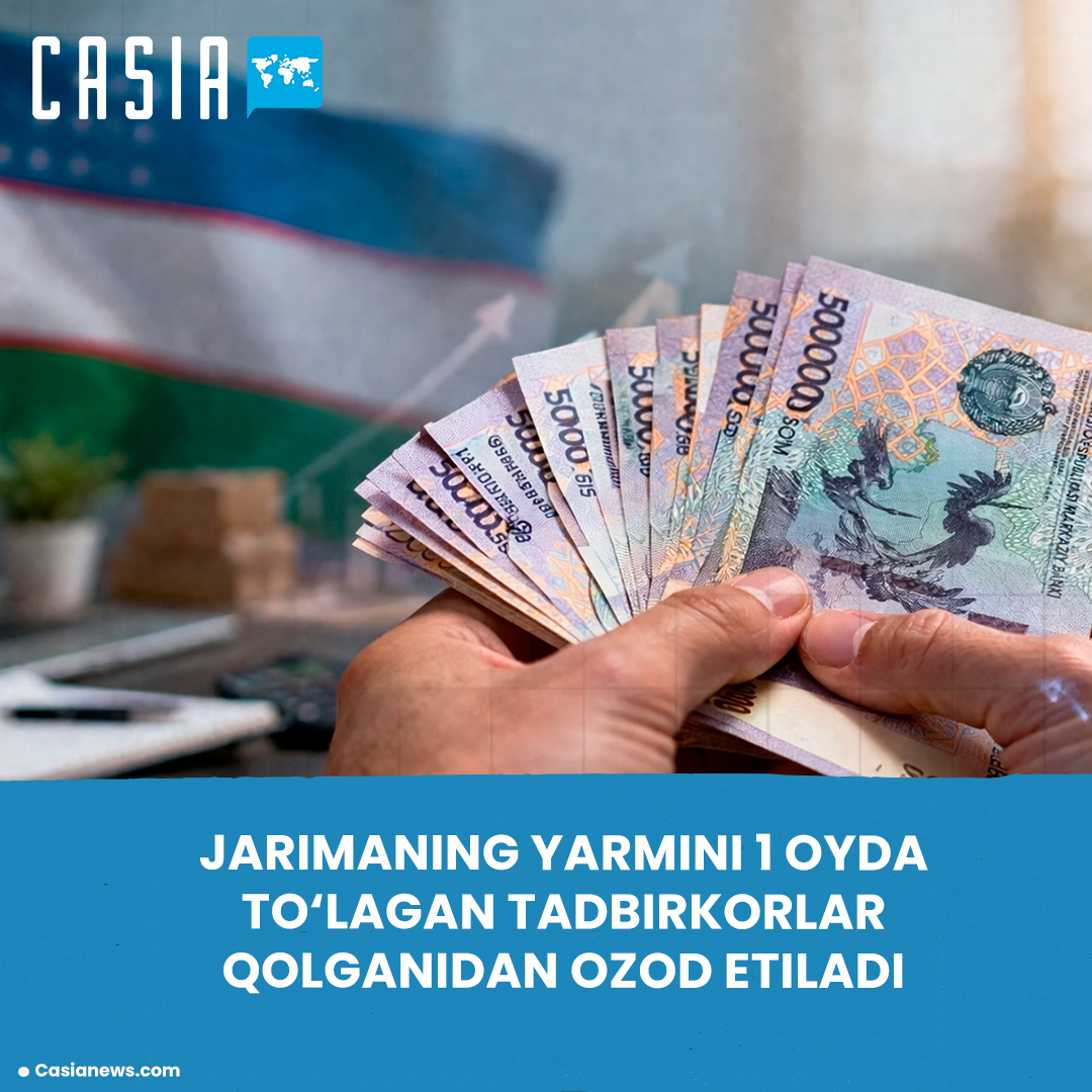 Entrepreneurs will be exempt from the remaining fine if they pay half of the fine within 1 month.