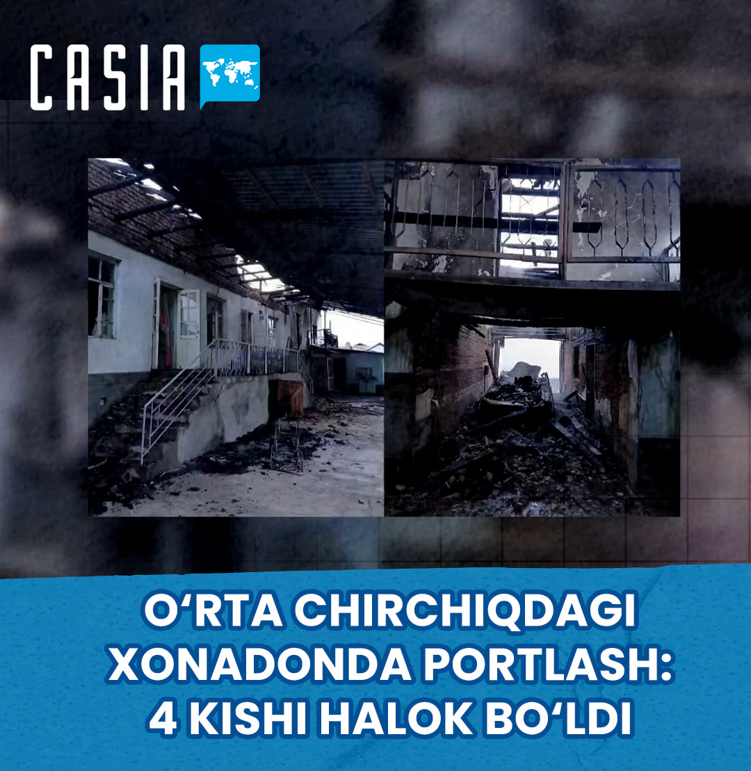 Explosion in a house in Orta Chirchik: 4 people killed