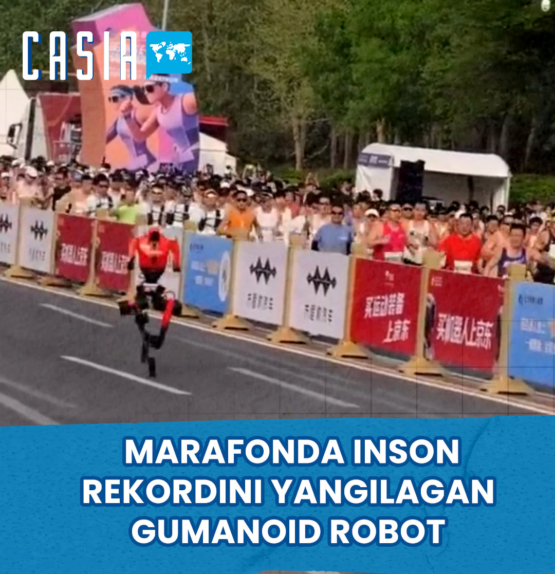 Humanoid robot breaks human record in marathon 🤖🏃‍♂️