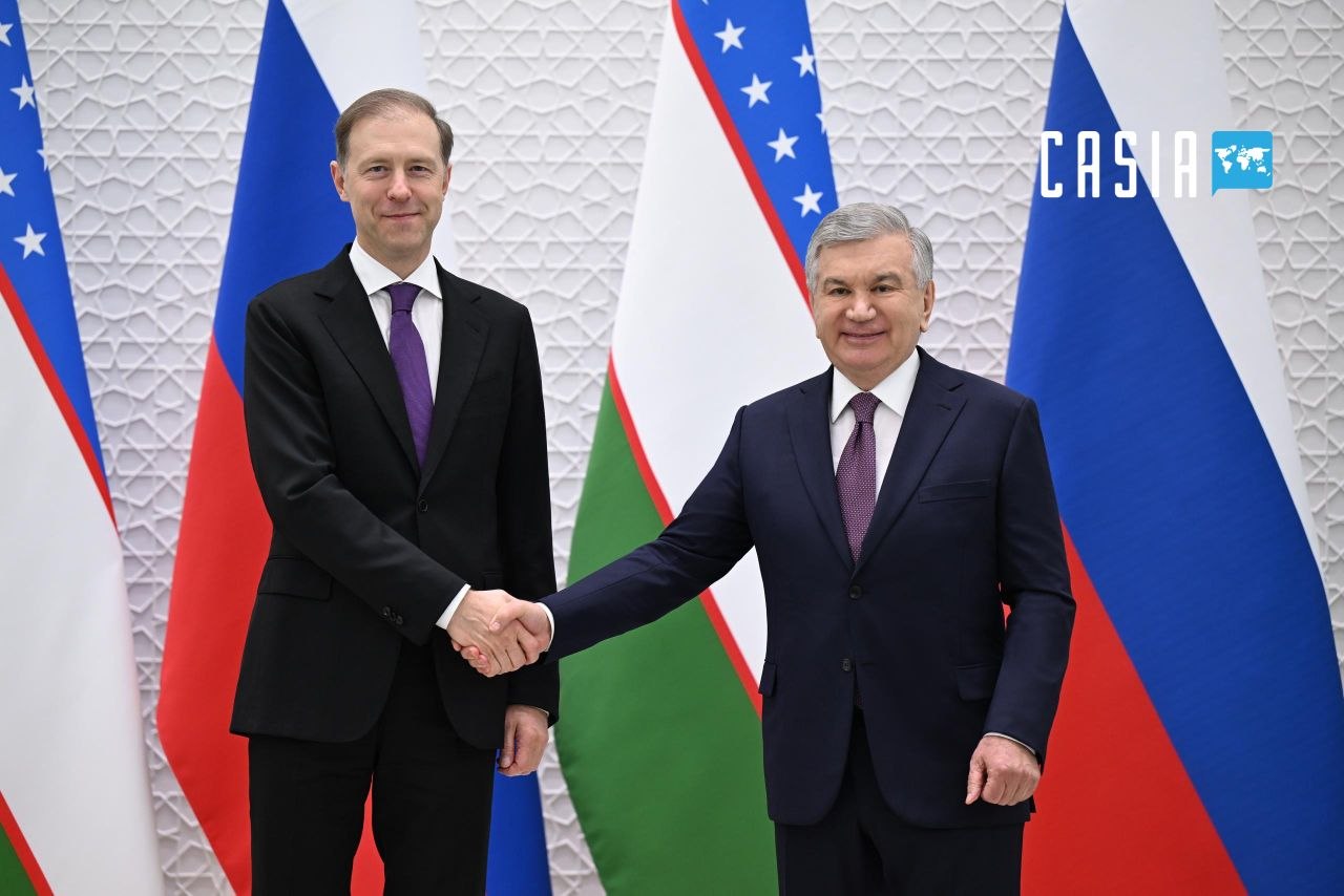 Shavkat Mirziyoyev received the Russian delegation