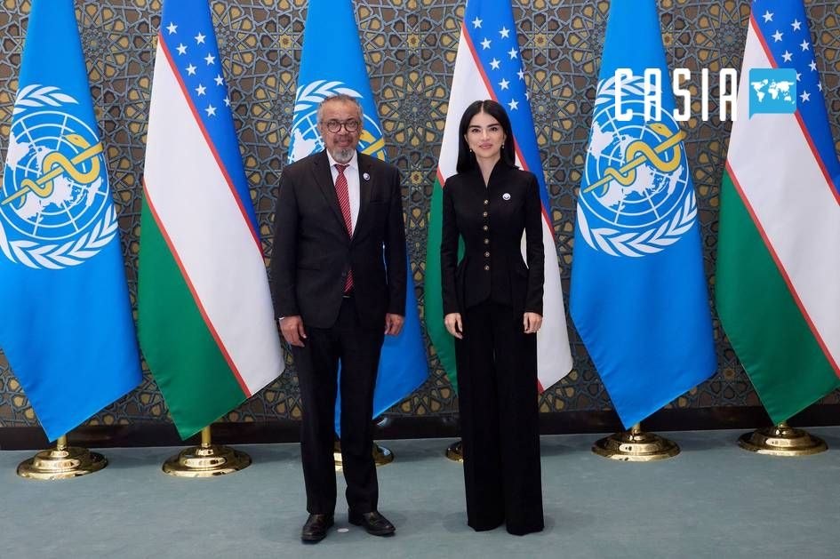 Saida Mirziyoyeva discussed cooperation issues with the head of the WHO in Samarkand